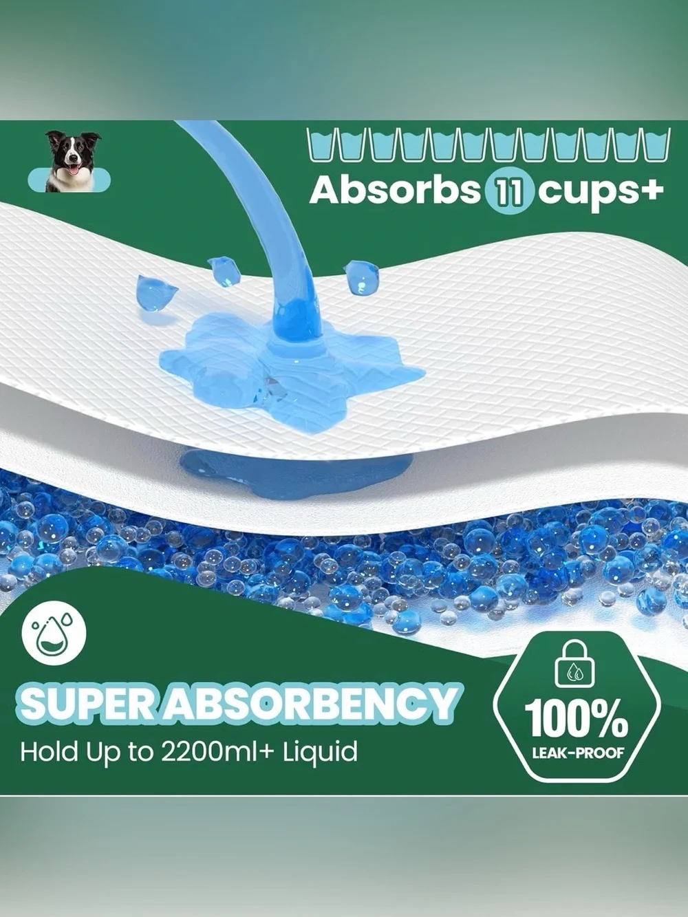IMMCUTE branded super-absorbent training pads, sized 2XL (30